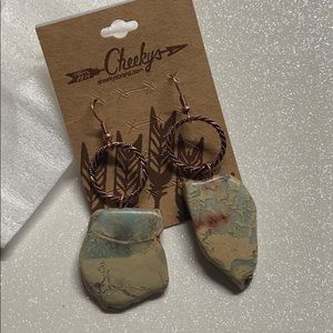 Calamity Jane natural Stone earrings